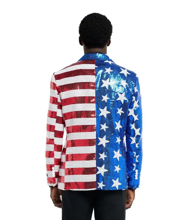 SUITMEISTER SUITMEISTER SEQUINS STARS & STRIPES