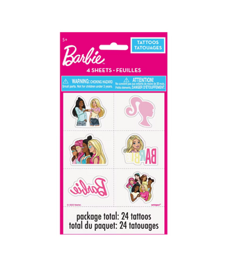 Barbie Dream Together Temporary Tattoos - 4 Sheets