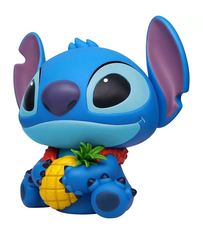 MONOGRAM INTERNATIONAL STITCH WITH PINEAPPLE FIGURAL BANK