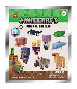 MONOGRAM INTERNATIONAL MINECRAFT 3D BAG CLIP SERIES 5