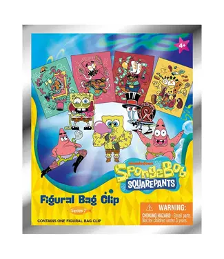 MONOGRAM INTERNATIONAL SpongeBob SquarePants 3D Bag Clip Series 7
