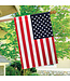 BRIARWOOD LANE American Flag House Flag