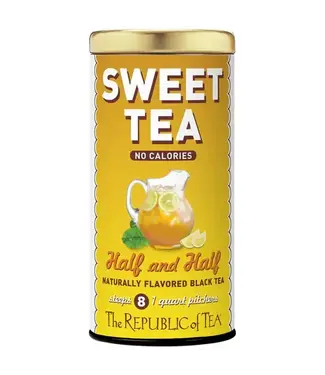 THE REPUBLIC OF TEA Keto-Friendly Sweet Tea Half and Half Black Tea & Lemonade