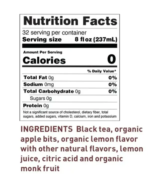 THE REPUBLIC OF TEA Keto-Friendly Sweet Tea Half and Half Black Tea & Lemonade