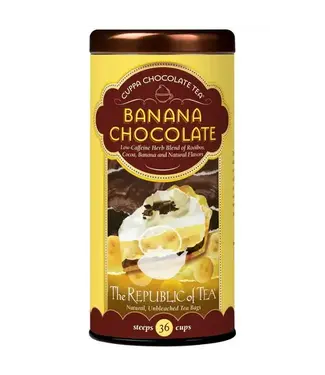 THE REPUBLIC OF TEA Banana Cuppa Chocolate Tea Bags