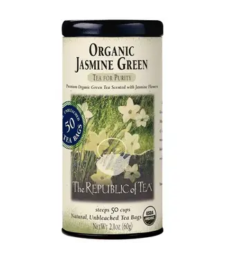 THE REPUBLIC OF TEA Organic Jasmine Green Tea