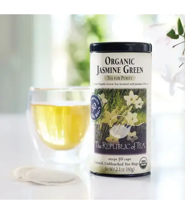 THE REPUBLIC OF TEA Organic Jasmine Green Tea