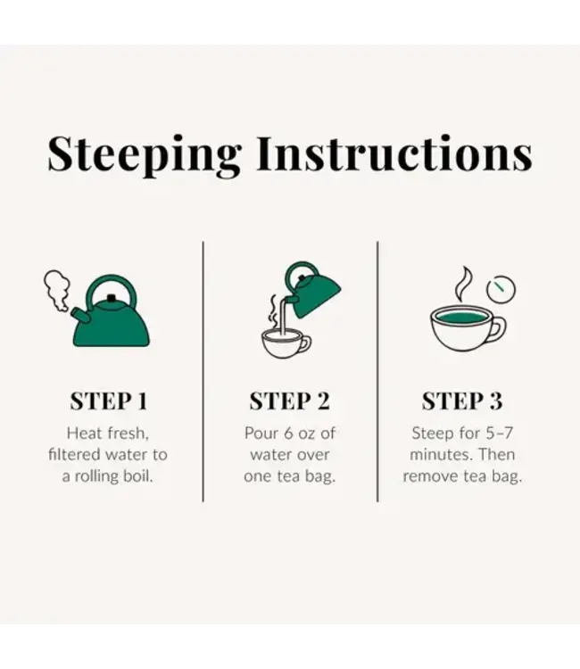 THE REPUBLIC OF TEA Organic American Peppermint SuperHerb® Herbs Of Origin Tea Bags