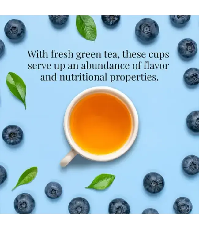 THE REPUBLIC OF TEA Blueberry Green SuperFruit Tea Bags