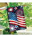 BRIARWOOD LANE Stars and Stripes Patriotic House Flag