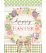 BRIARWOOD LANE Easter Egg Wreath Holiday Garden Flag