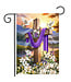 BRIARWOOD LANE Easter Sunrise Cross Garden Flag