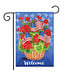 BRIARWOOD LANE Patriotic Basket Summer Garden Flag