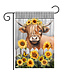BRIARWOOD LANE Highland Cow Garden Flag