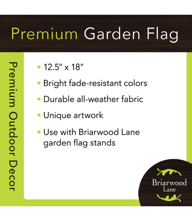 BRIARWOOD LANE God Bless Our Home Garden Flag