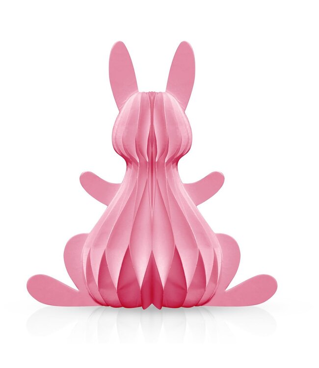 BRIARWOOD LANE Teal Bunny Honeycomb - Large Magnetic Paper Decor - 12 x 9