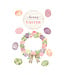 BRIARWOOD LANE Easter Egg Wreath Window Clings