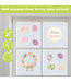 BRIARWOOD LANE Easter Egg Wreath Window Clings