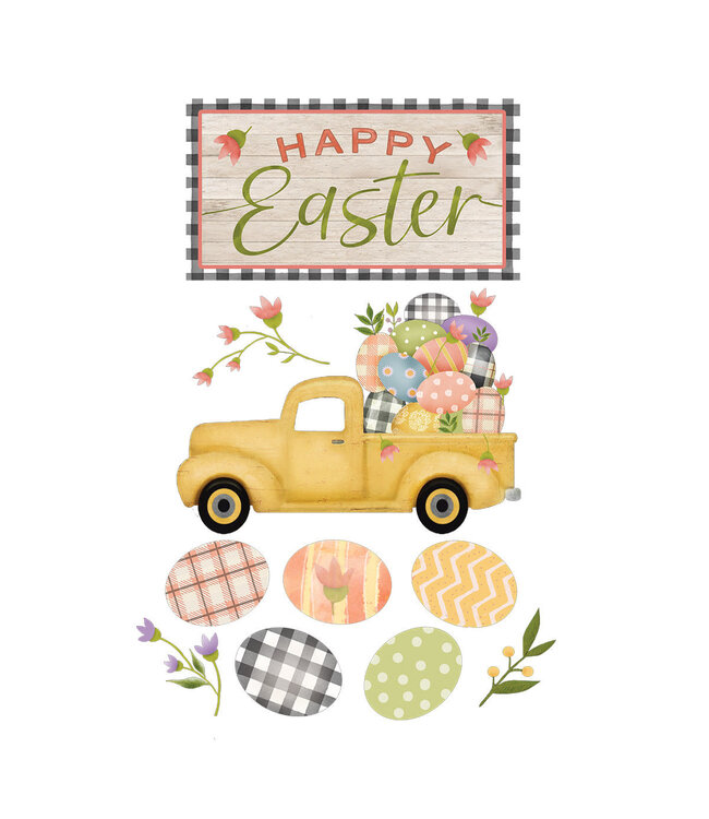 BRIARWOOD LANE Easter Egg pickup Window Clings