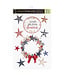 BRIARWOOD LANE American Wreath Window Clings