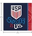 Creative Converting World Cup 2026 U.S. Men's Soccer Luncheon Napkins - 16 Count