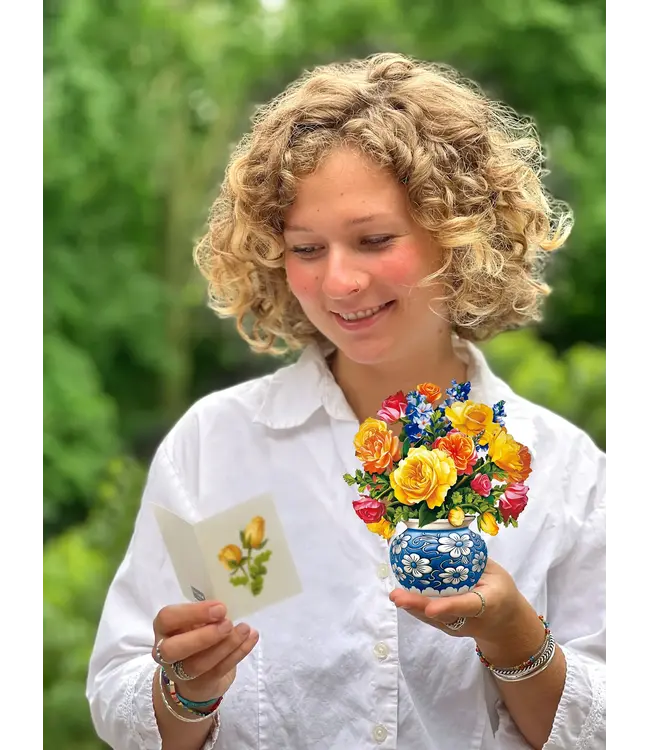 Fresh Cut Paper Mini Sorbet Roses