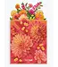 Fresh Cut Paper Dahlia Sunrise Pop Up Flower Bouquet