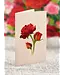 Fresh Cut Paper Blooming Roses Pop Up Flower Bouquet