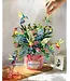 Fresh Cut Paper Hummingbird Oasis Pop Up Flower Bouquet