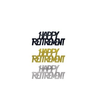 BEISTLE Happy Retirement Fanci-Fetti