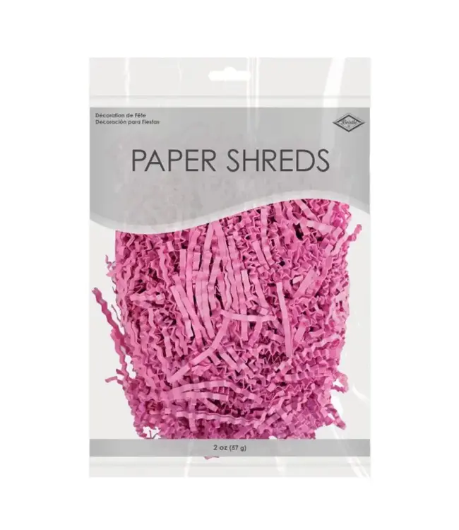 BEISTLE 2oz PAPER SHRED PINK