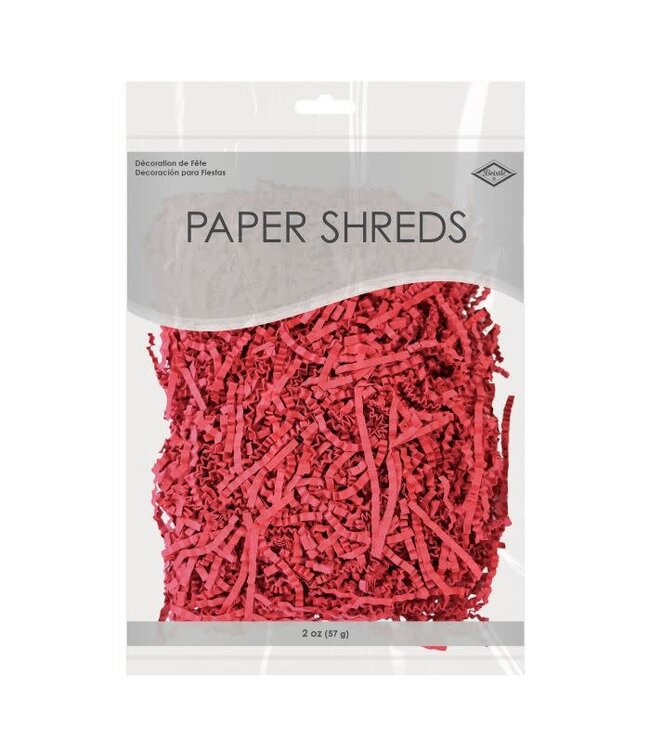 BEISTLE 2oz PAPER SHRED RED