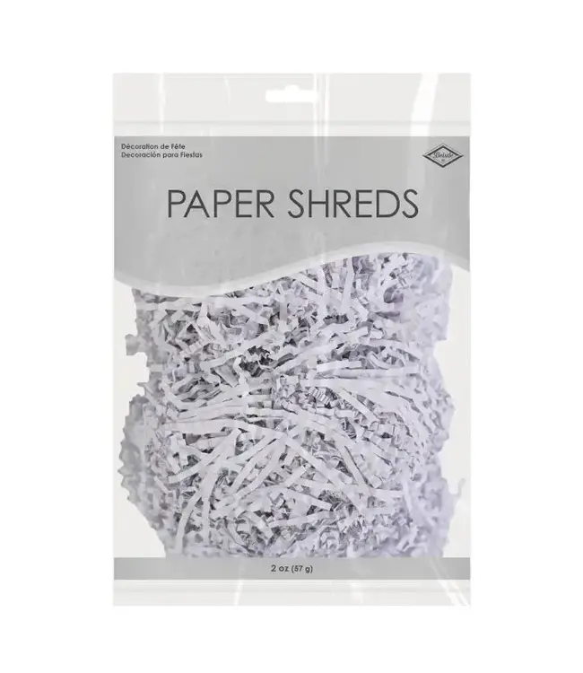 BEISTLE 2oz PAPER SHRED WHITE