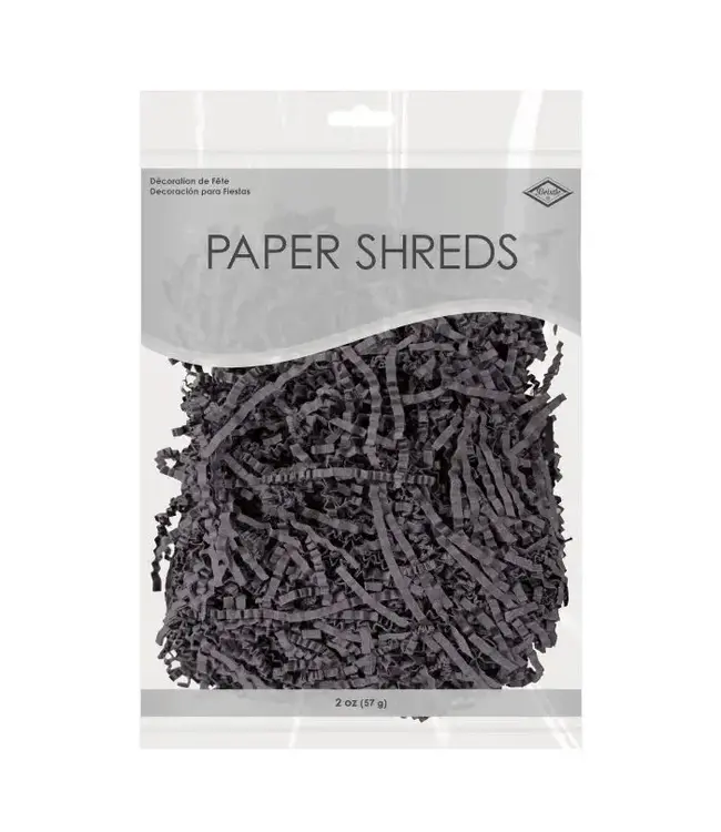 BEISTLE 2oz PAPER SHRED BLACK