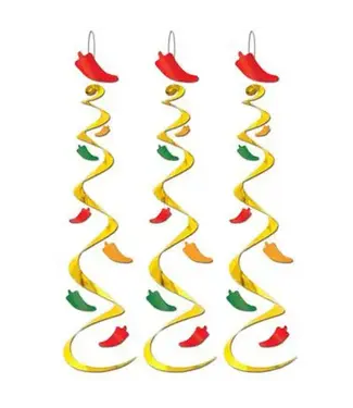 BEISTLE 3CT WHIRLS CHILI PEPPER FIESTA