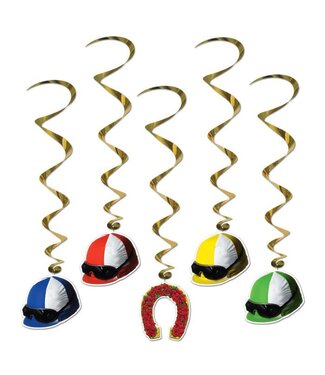 BEISTLE 5CT WHIRLS JOCKEY HELMETS