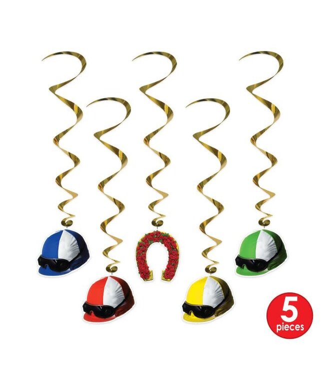 BEISTLE 5CT WHIRLS JOCKEY HELMETS