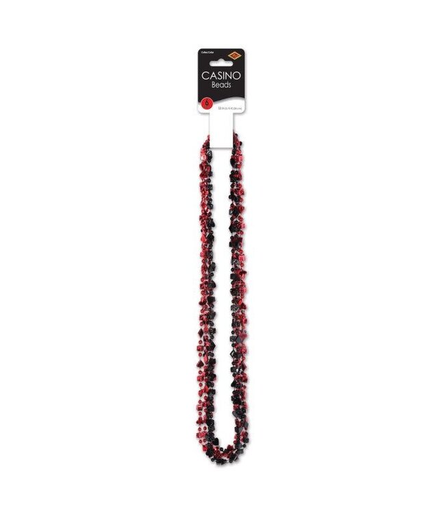 BEISTLE 6CT BEADS CASINO