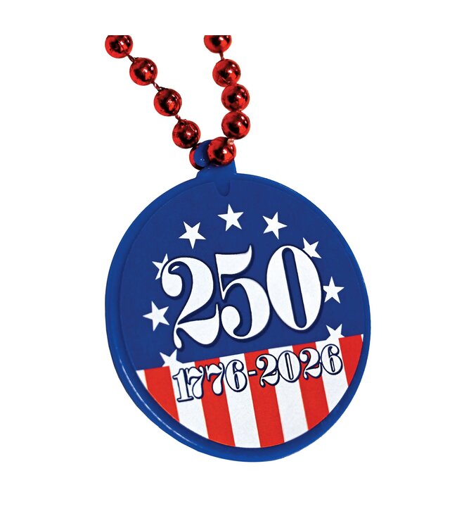 BEISTLE BEADS WITH SEMIQUIN MEDALLION