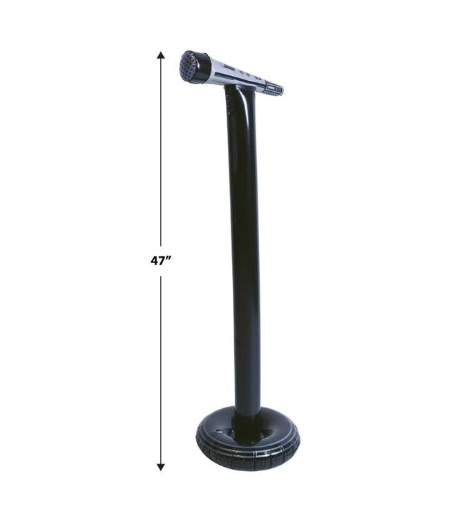 BEISTLE INFLATABLE MICROPHONE AND STAND
