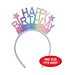 BEISTLE GLITTERED HAPPY BIRTHDAY HEADBAND