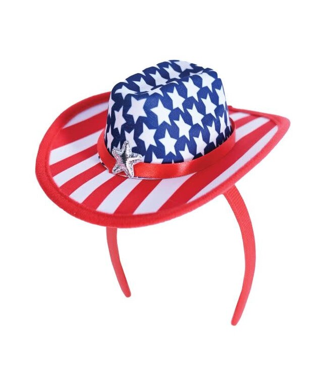 BEISTLE PATRIOTIC COWBOY HAT HEADBAND