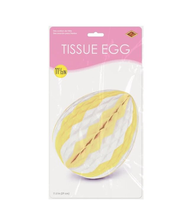 BEISTLE 11.5in TUSSUE EGG