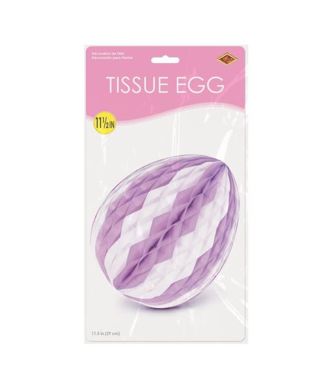 BEISTLE 11.5in TUSSUE EGG