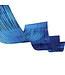 BEISTLE 1-Ply Metallic Fringe Ceiling Curtain-Blue