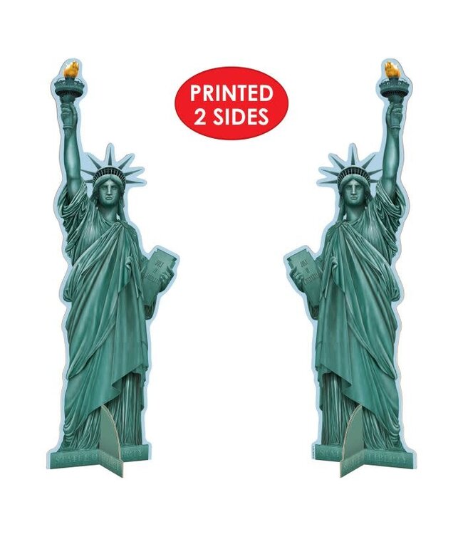 BEISTLE 16in 3D CENTERPIECE STATUE OF LIBERTY