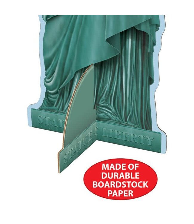 BEISTLE 16in 3D CENTERPIECE STATUE OF LIBERTY