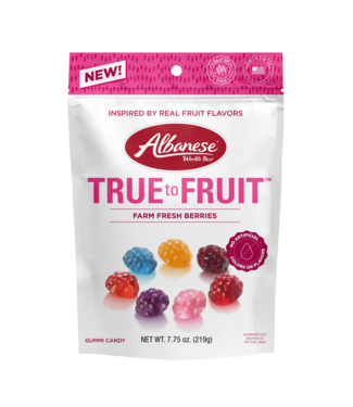 ALBANESE 7.75oz ALBANESE TRUE TO FRUIT FARM BERRIES