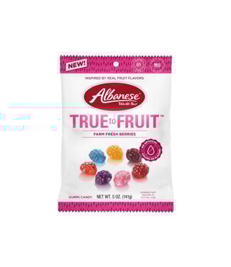 ALBANESE 5oz ALBANESE TRUE TO FRUIT FARM BERRIES