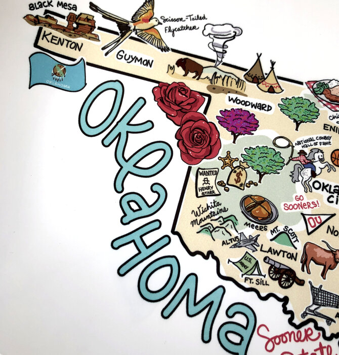 Platter | Oklahoma Map